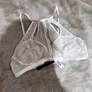 NWT Victoria’s Secret Unlined Lace Bralette